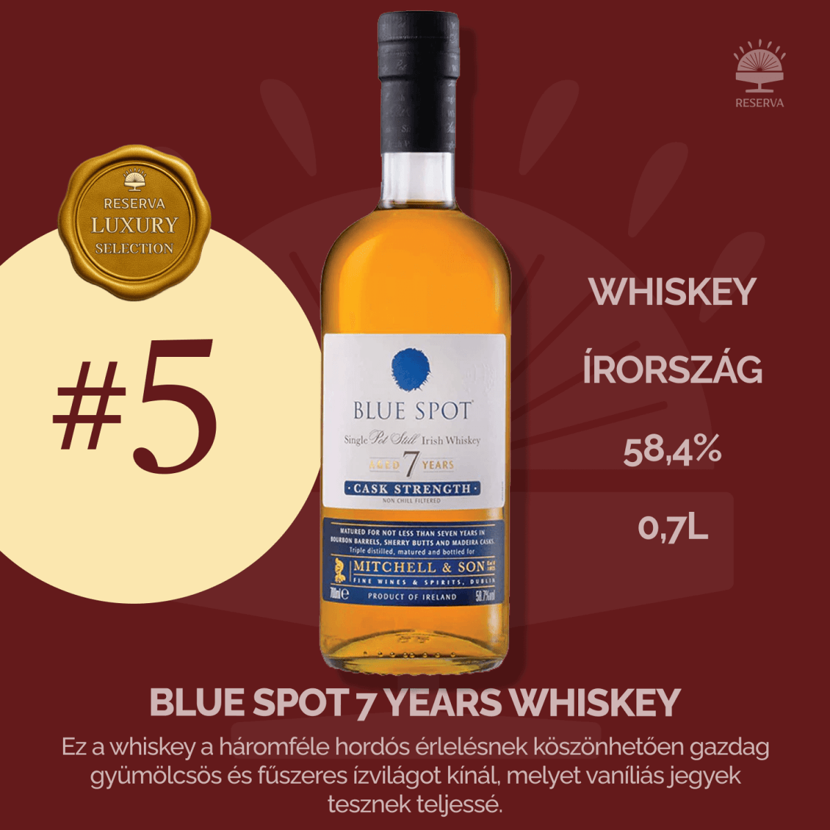 Reserva Luxury Selection Ajándék Ital (7YJ2KX4H) - Reserva