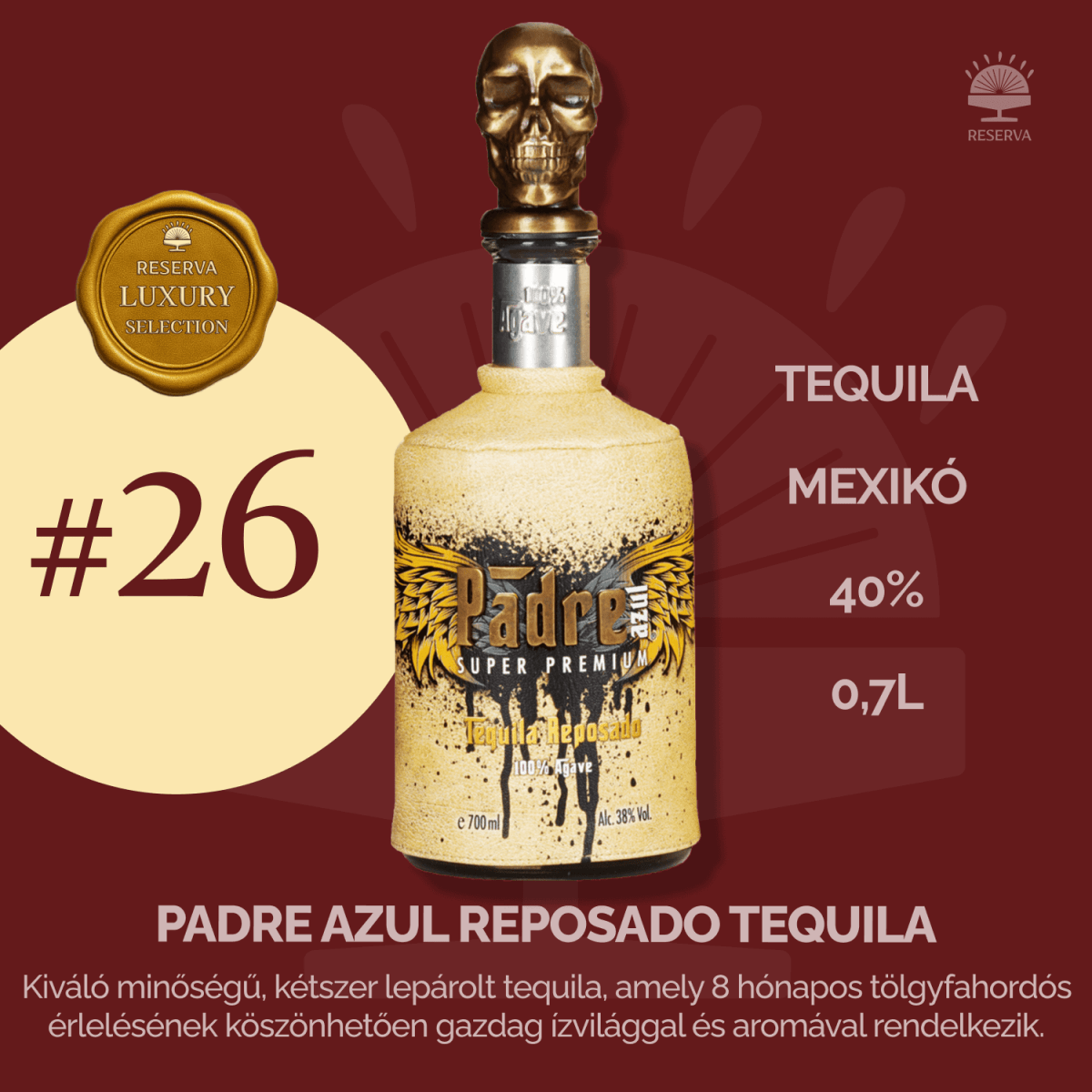 Reserva Luxury Selection Ajándék Ital (7YJ2KX4H) - Reserva