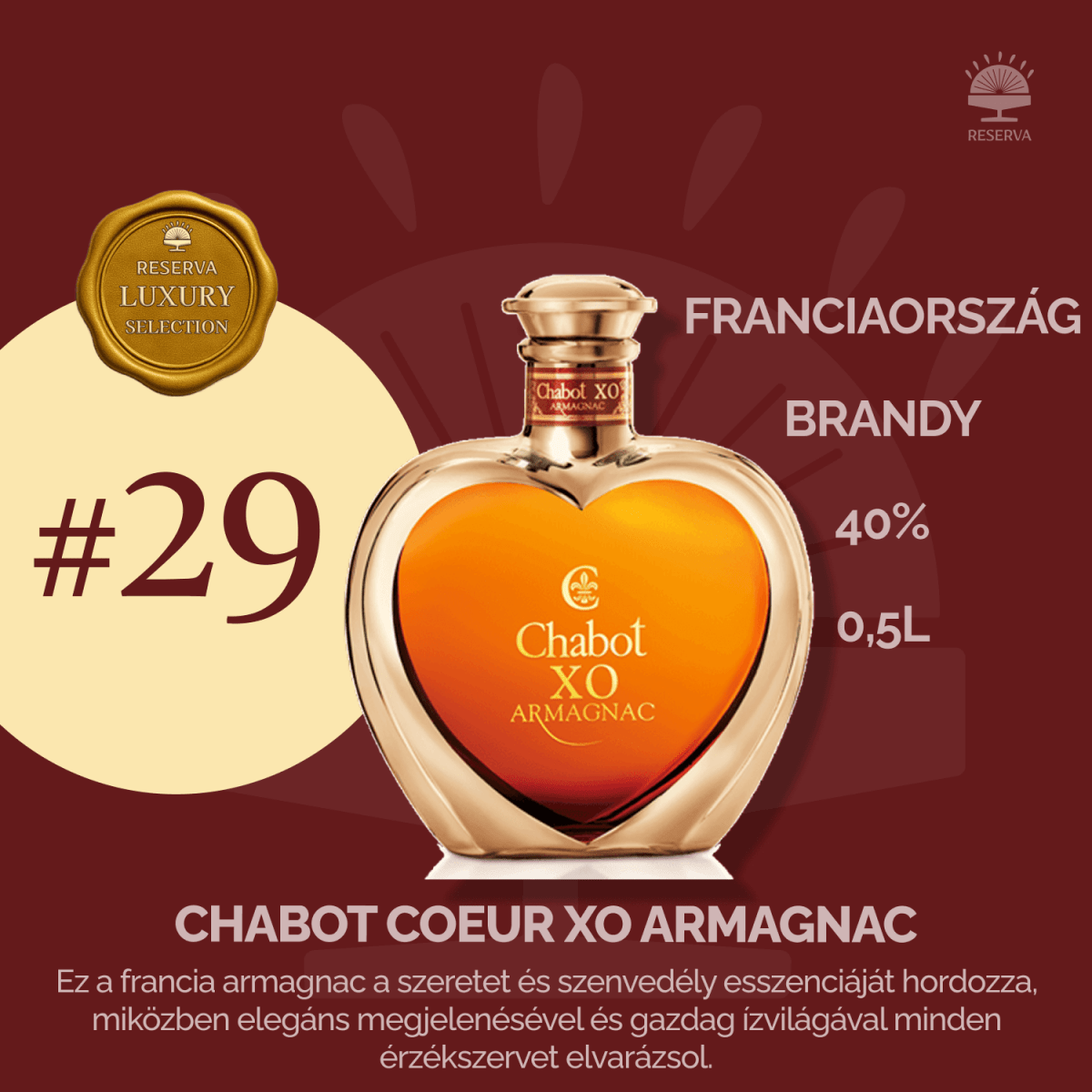 Reserva Luxury Selection Ajándék Ital (7YJ2KX4H) - Reserva