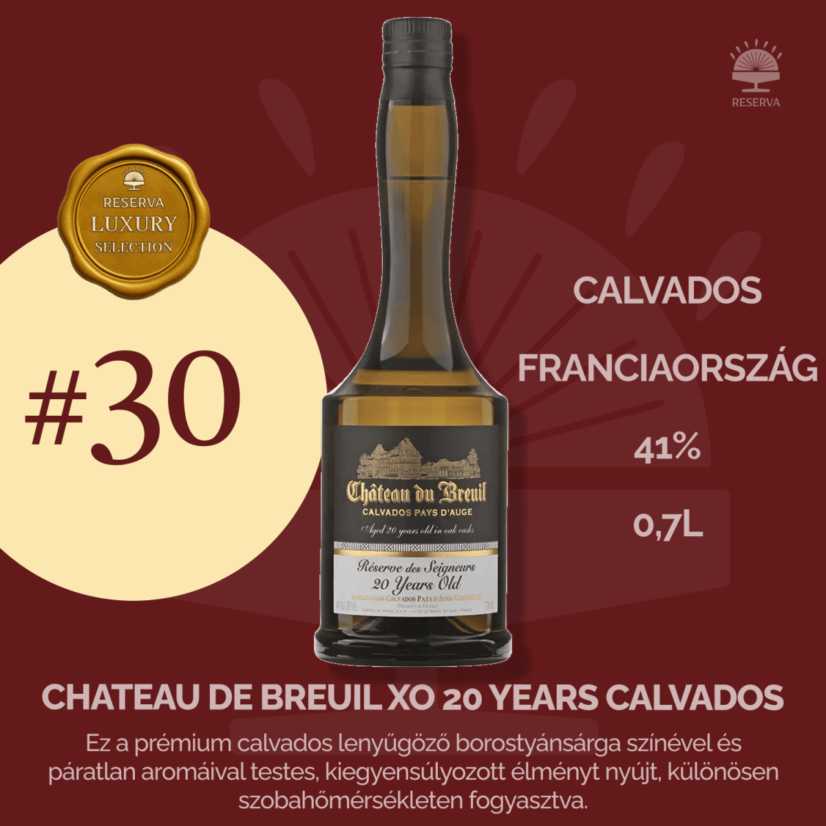 Reserva Luxury Selection Ajándék Ital (7YJ2KX4H) - Reserva