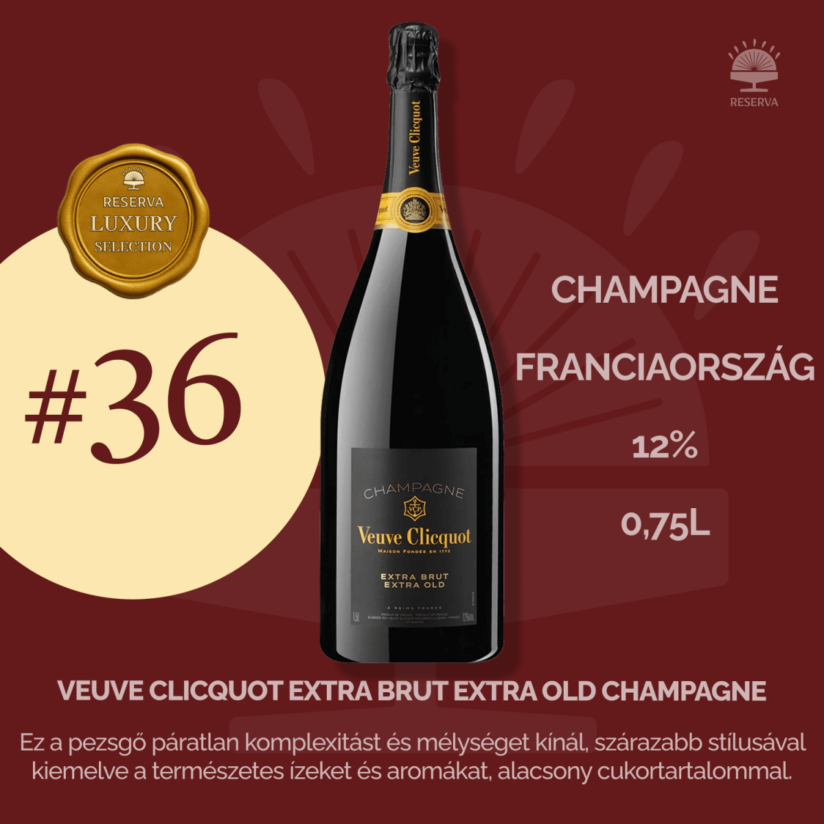 Reserva Luxury Selection Ajándék Ital (7YJ2KX4H) - Reserva