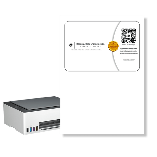 High - End Selection Ajándékutalvány (Választható ital, házhozszállítva) - Reserva