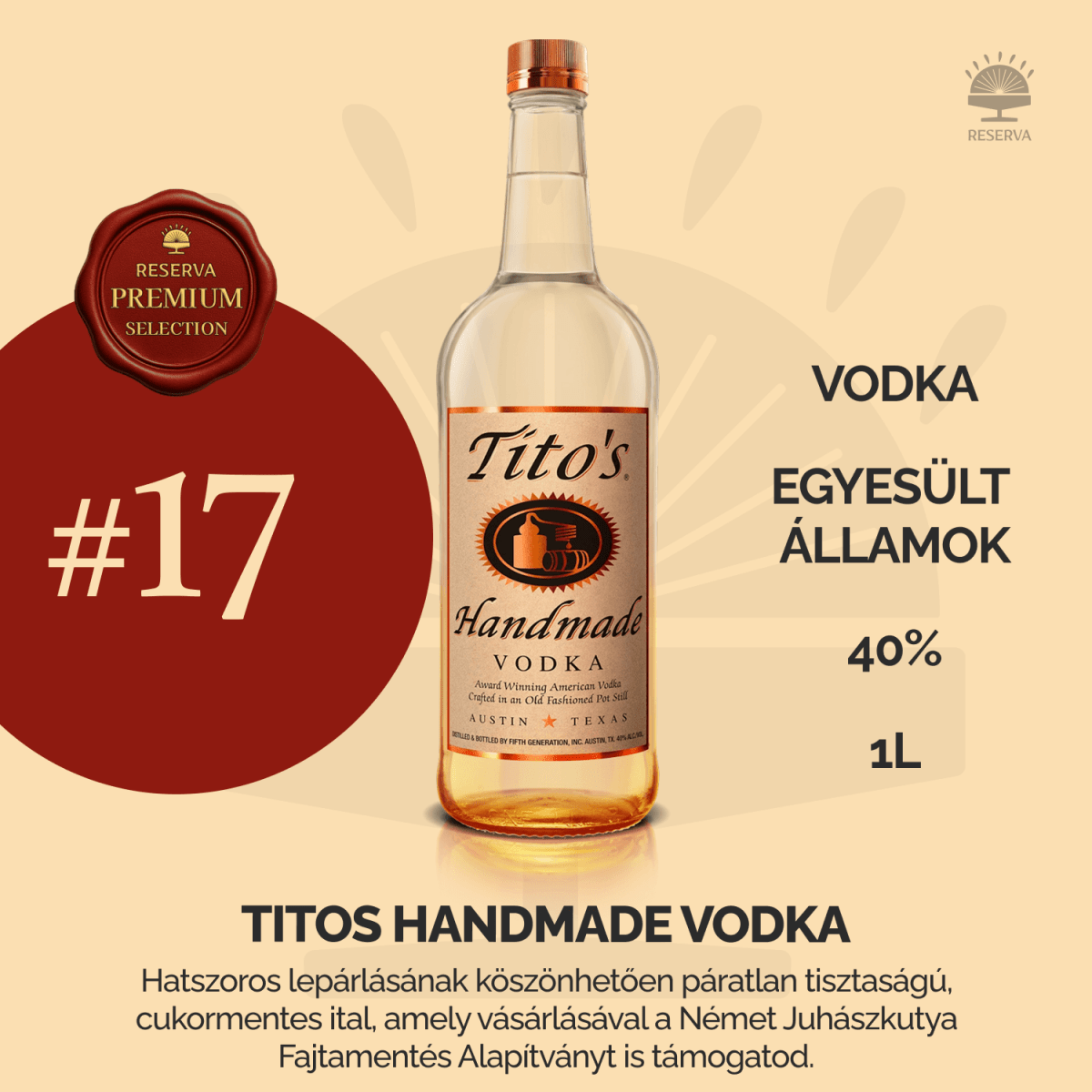 Reserva Premium Selection Ajándék Ital (X7M2L9Q4) - Reserva