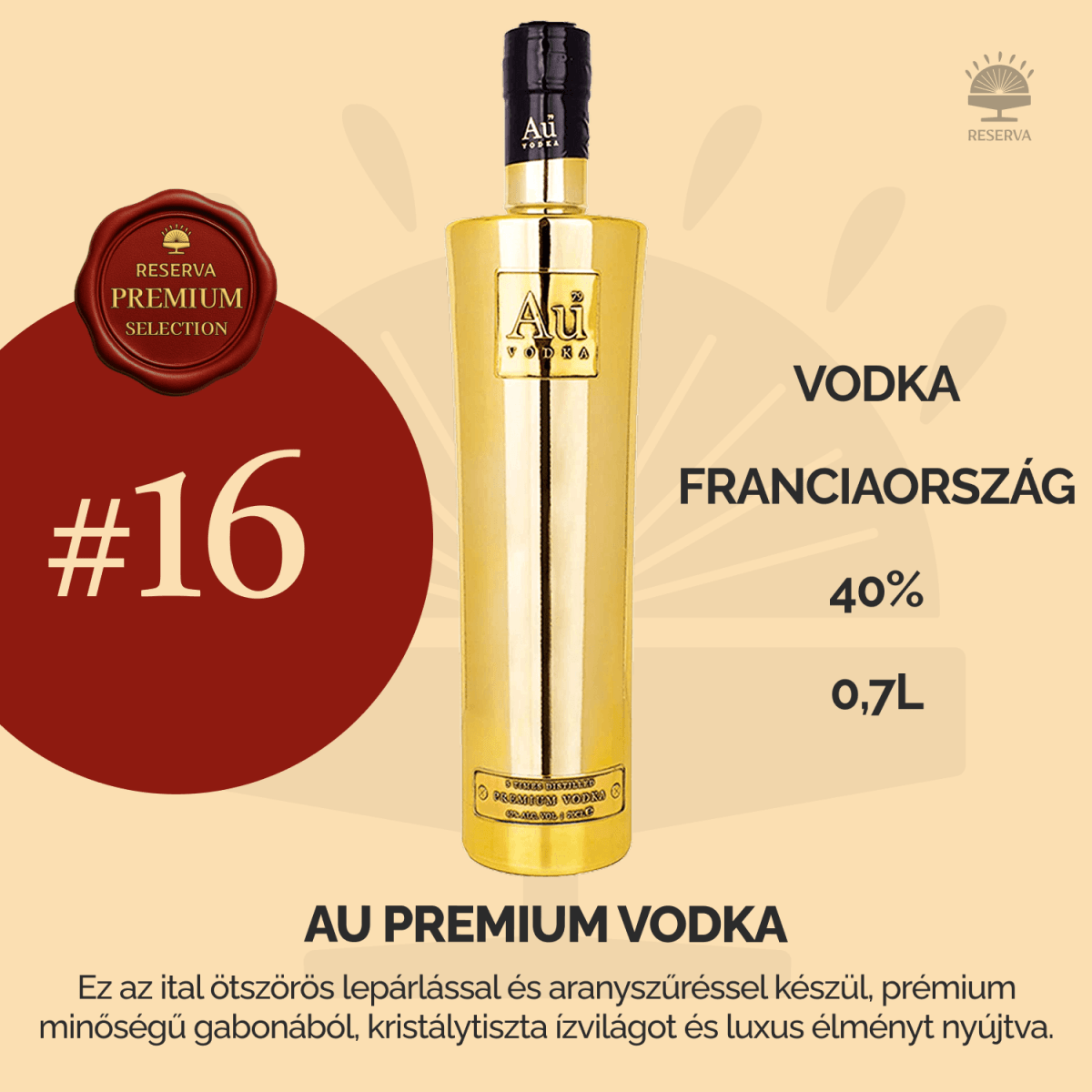 Reserva Premium Selection Ajándék Ital (X7M2L9Q4) - Reserva