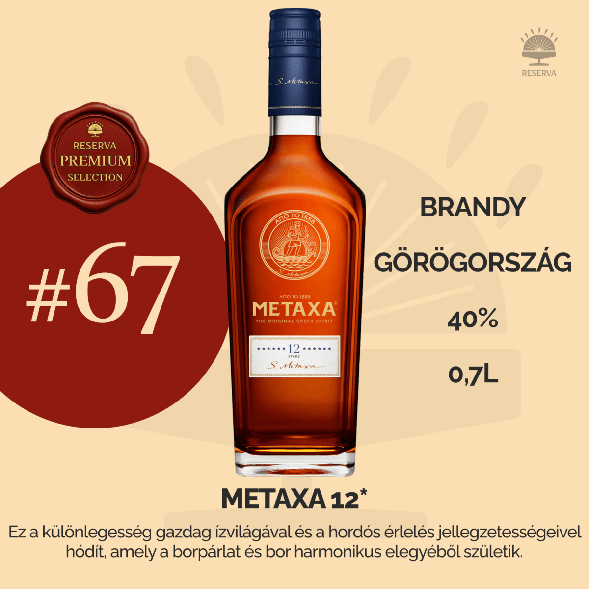 Reserva Premium Selection Ajándék Ital (X7M2L9Q4) - Reserva