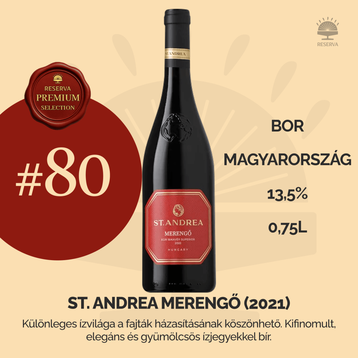 Reserva Premium Selection Ajándék Ital (X7M2L9Q4) - Reserva