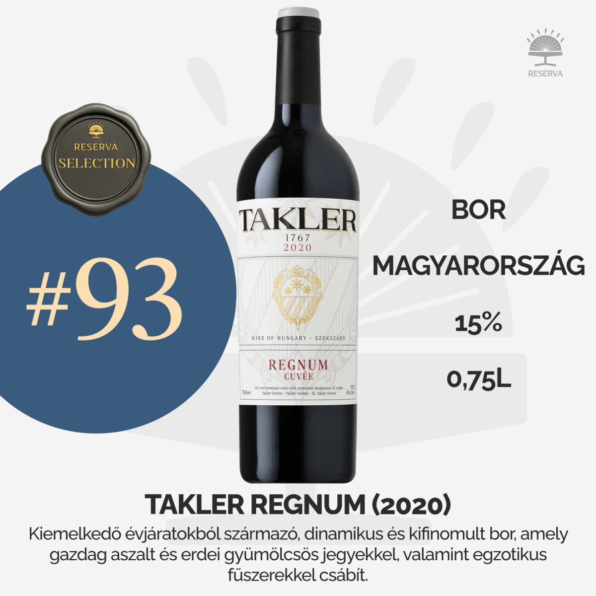 Reserva Selection Ajándék Ital (453443) - Reserva