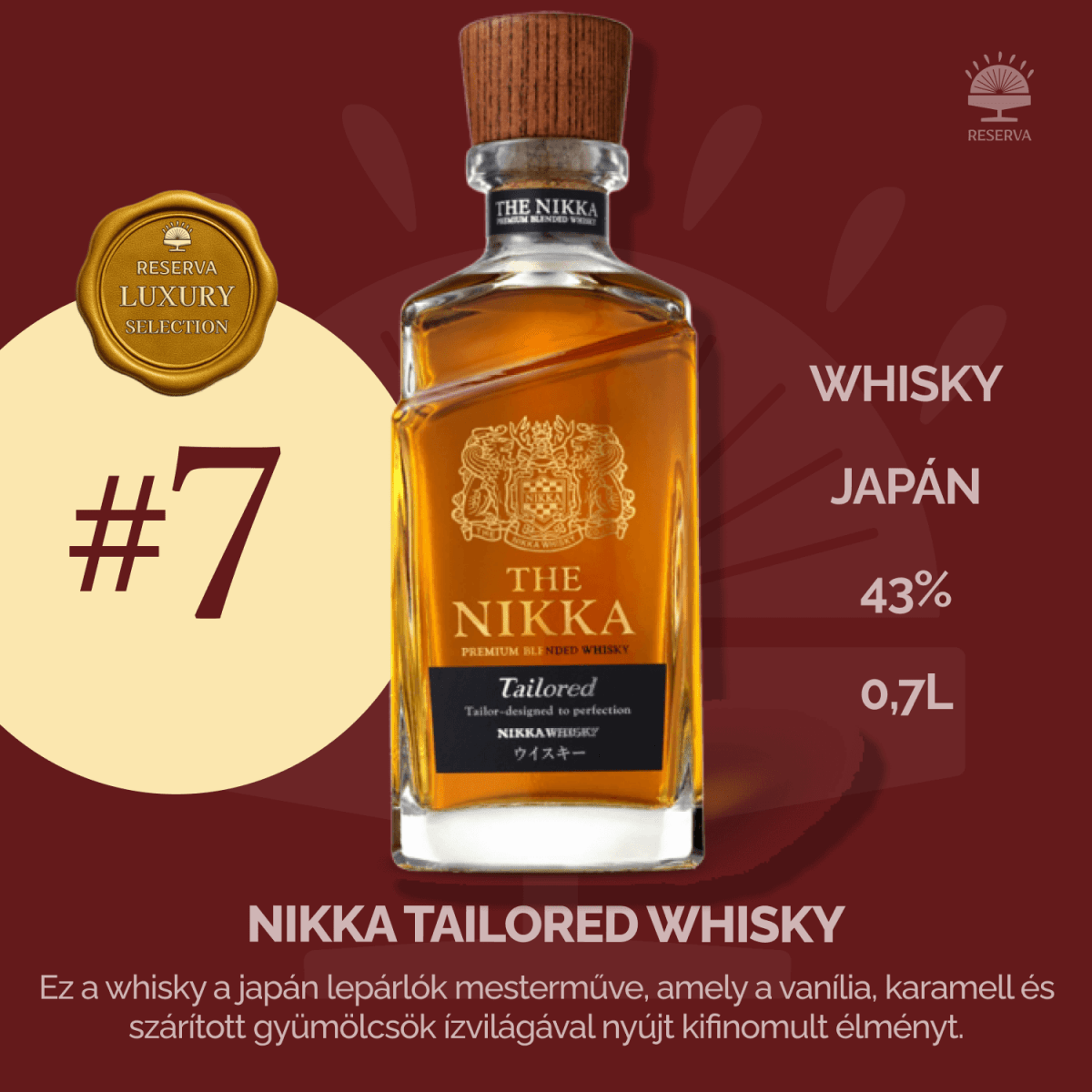 Reserva Luxury Selection Ajándék Ital (7YJ2KX4H) - Reserva