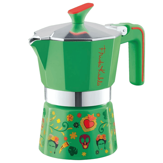 Pedrini® Frida Kahlo Kotyogós Kávéfőző - Zöld - Reserva