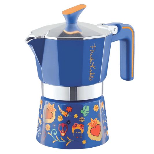 Pedrini® Frida Kahlo Kotyogós Kávéfőző - Kék - Reserva