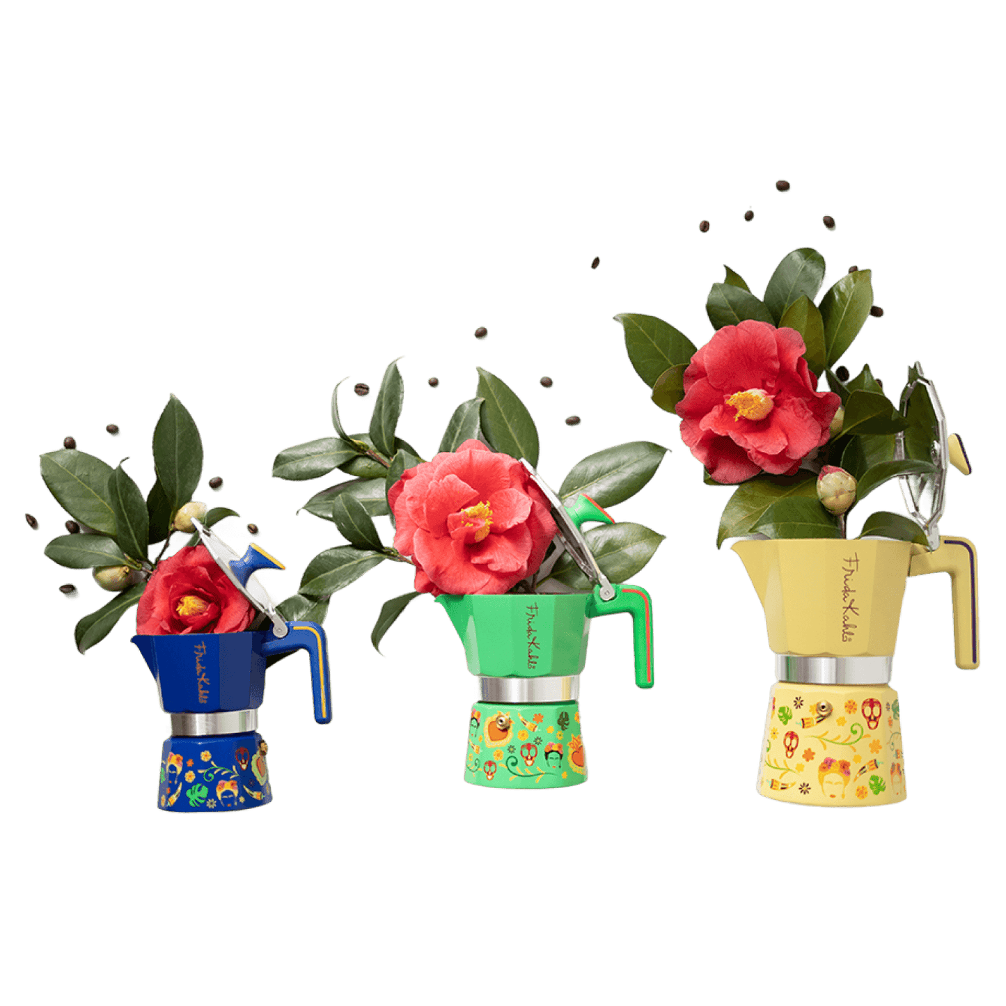 Pedrini® Frida Kahlo Kotyogós Kávéfőző - Sárga - Reserva