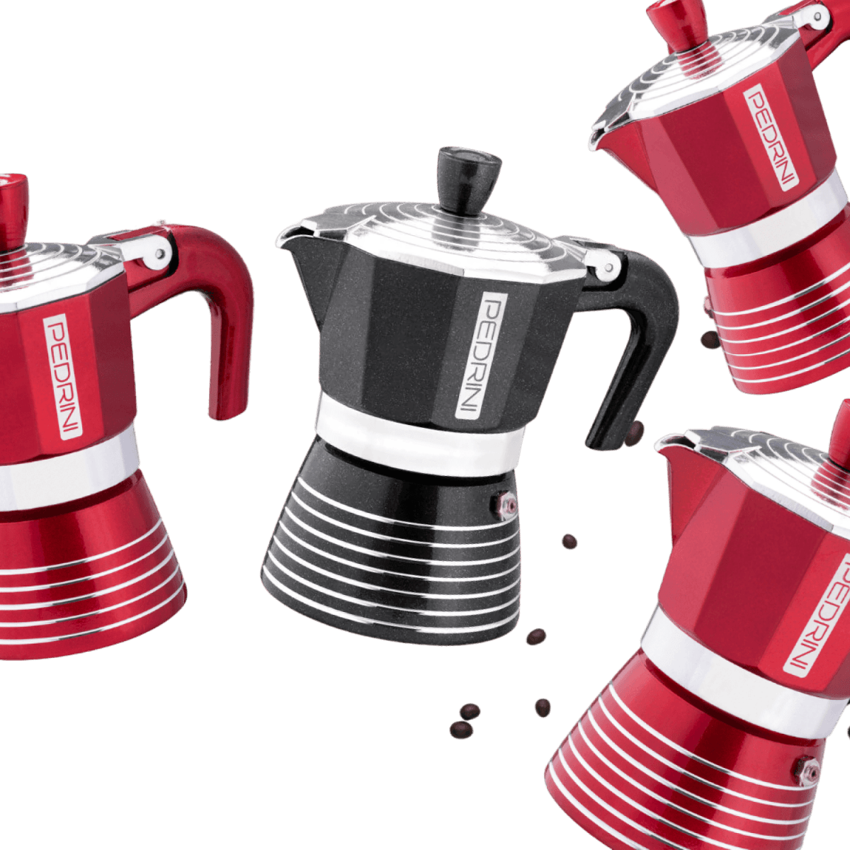 Pedrini® Infinity Kotyogós Kávéfőző - Fekete - Reserva