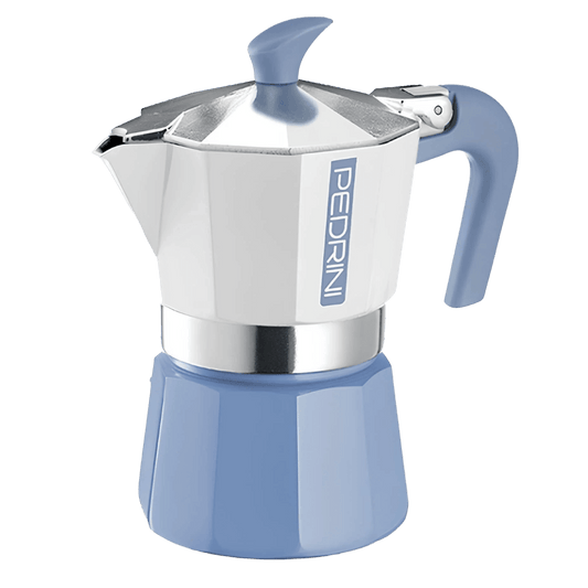 Pedrini® MyMoka Kotyogós Kávéfőző - Kék - Reserva